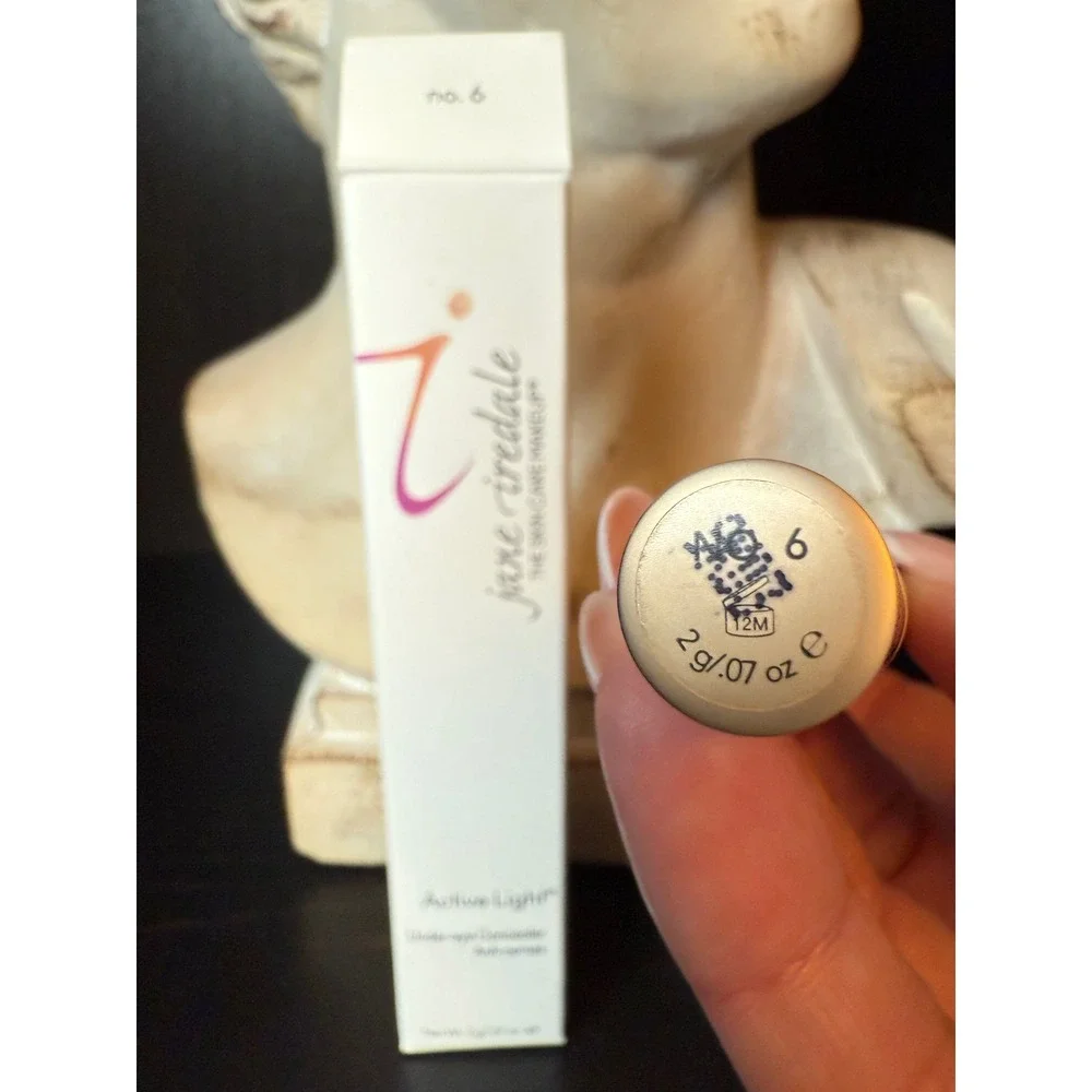 Jane Iredale Active Light Under-eye‎ Concealer No. 6 Brightening Makeup NEW